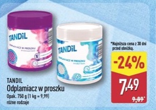 Odplamiacz w proszku