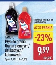 Płyn do prania tkanin ciemnych/delikatnych/kolorowych