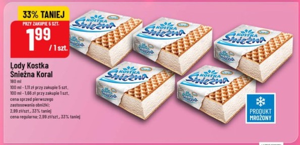 lody kostka śnieżna