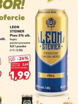 piwo lager pasteryzowane