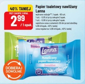 Papier toaletowy nawilżany