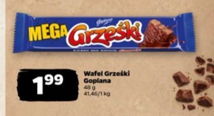 Wafel kakaowy w czekoladzie deserowej