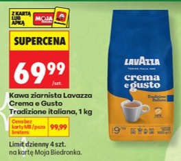 Kawa ziarnista Crema e Gusto Tradizione Italiana