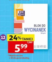blok do wycinanek A4