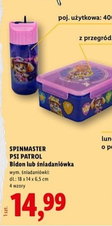 Bidon lub śniadaniówka