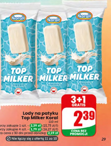 lody na patyku truskawkowy