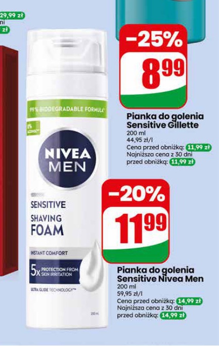 pianka do golenia Sensitive