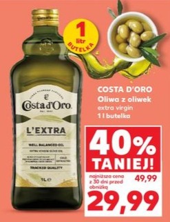 Oliwa z oliwek extra virgin
