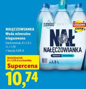 woda mineralna niegazowana