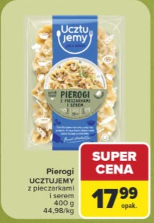 Pierogi z pieczarkami i serem