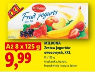 Zestaw jogurtów owocowych XXL