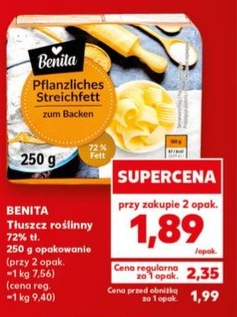 tłuszcz roślinny 72% tł.