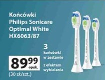 Końcówki do szczoteczki sonicznej Optimal White