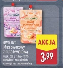 mus owocowy z nutą kwiatową