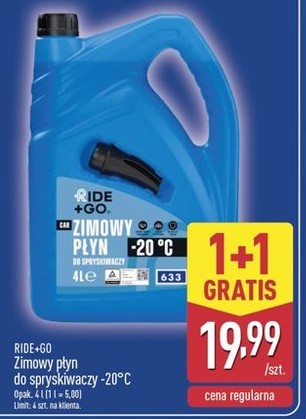Płyn zimowy do spryskiwaczy