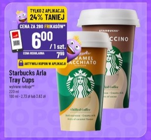 Starbucks Arla Tray Cups