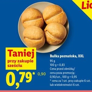 bułka poznańska XXL