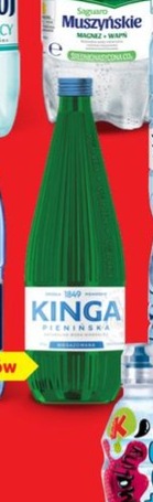 Woda mineralna Kinga Pienińska