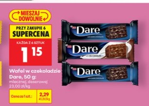 wafel w czekoladzie