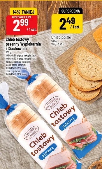 Chleb tostowy pszenny