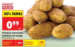 Ziemniak jadalny na wagę