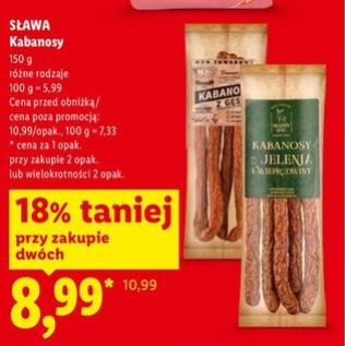 kabanosy różne rodzaje