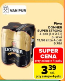 Piwo Donner Super Strong