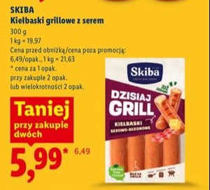 kiełbaski grillowe z serem