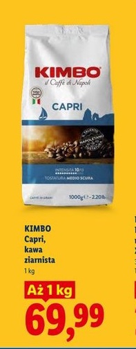 kawa ziarnista Capri lub Amalfi