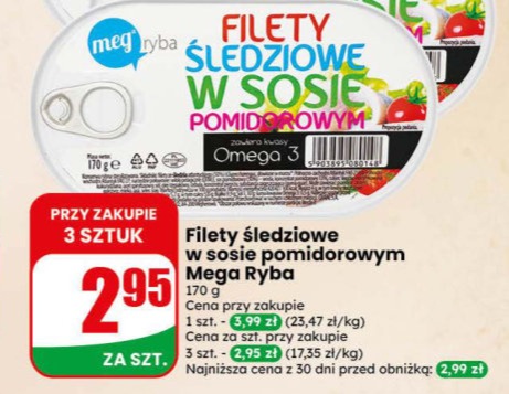 filety śledziowe w sosie pomidorowym