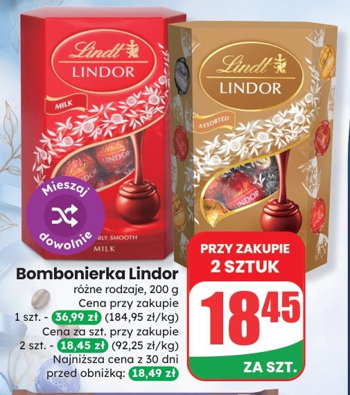 bombonierka lindor