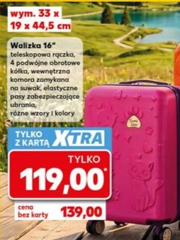 Walizka 16 cali