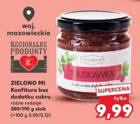 konfitura bez dodatku cukru truskawka