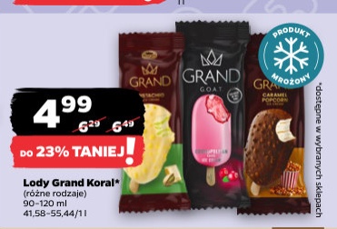 Lody na patyku Grand Koral