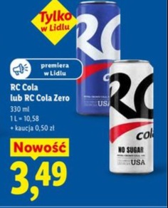 napój gazowany