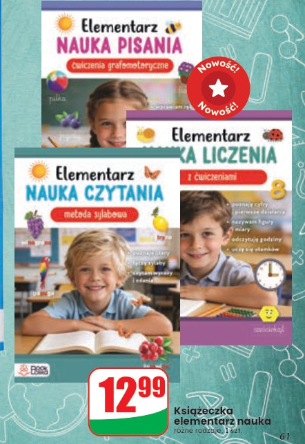 Książeczka elementarz nauka