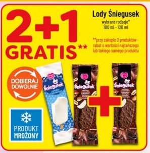 Lody Śniegusek