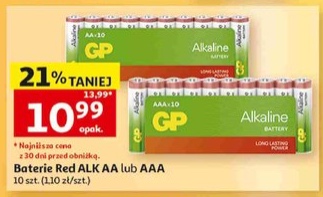Baterie Red ALK AA lub AAA