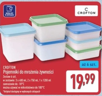 pojemniki do mrożenia żywności