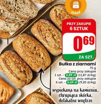 bułka z ziarnami