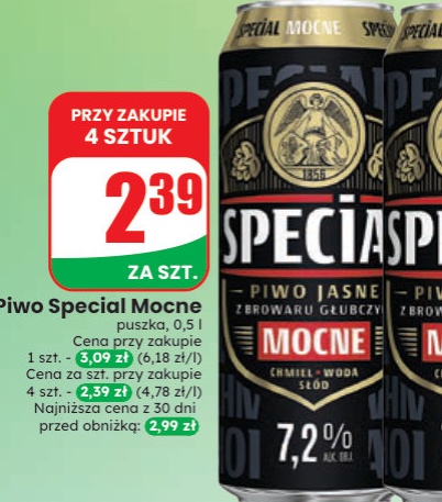 Piwo Special Mocne