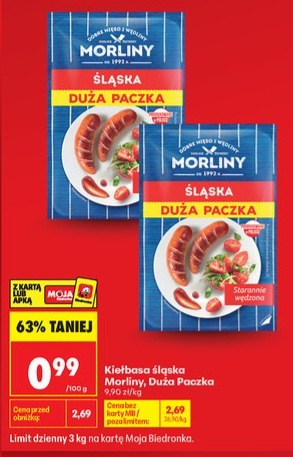 Kiełbasa śląska duża paczka