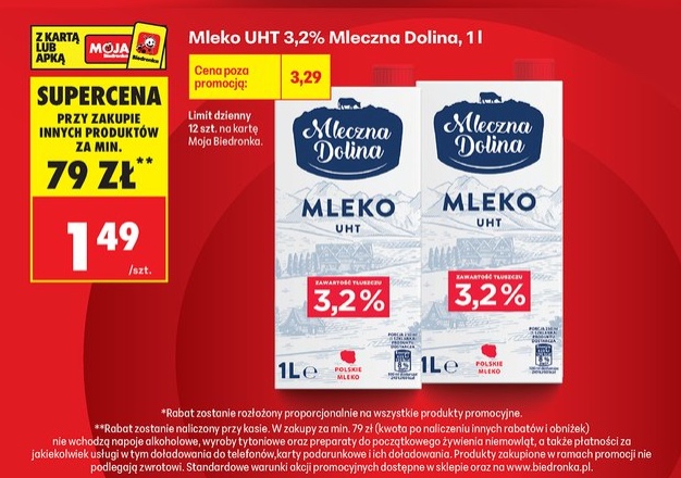 mleko UHT 3,2%