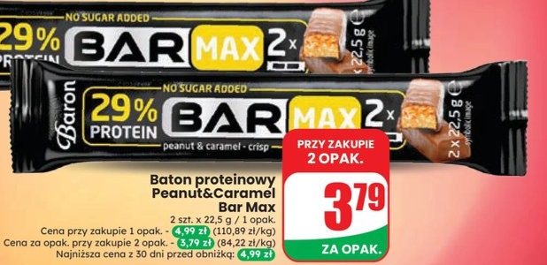 Baton proteinowy Peanut&Caramel