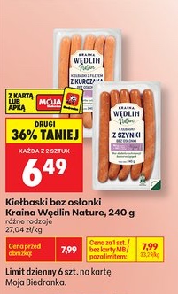 kiełbaski bez osłonki