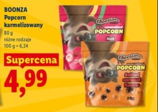 Popcorn karmelizowany