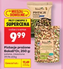 Pistacje prażone solone