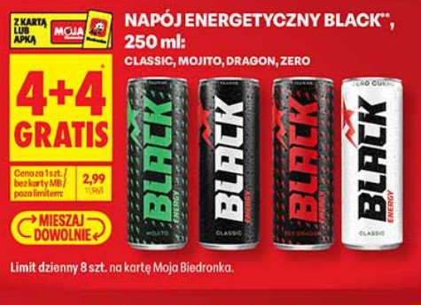 Napój energetyczny Black