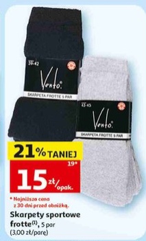 Skarpety sportowe frotte