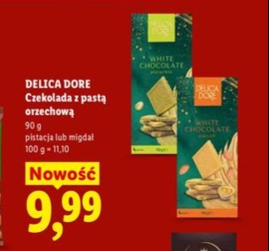 Czekolada z pastą orzechową
